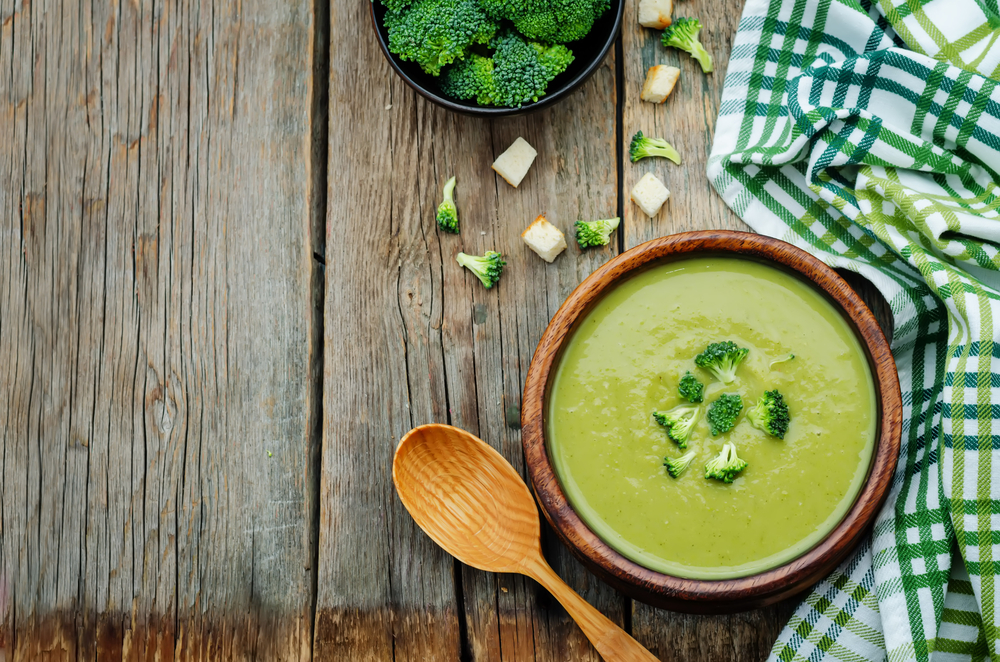 Recept na brokolicovou polévku bez smetany