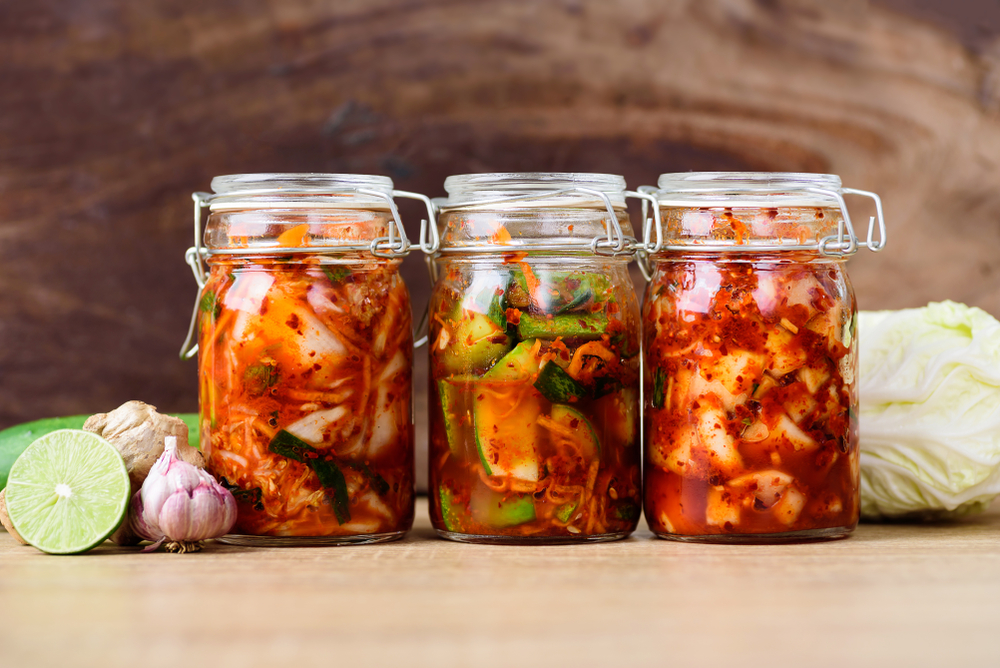 Kimchi ve sklenici
