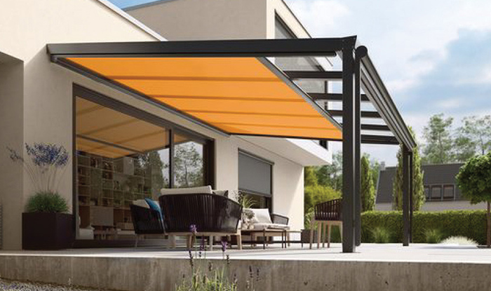 Pergola s markýzou
