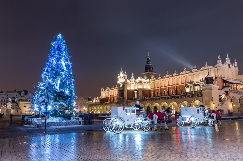 vánoční trhy Krakow