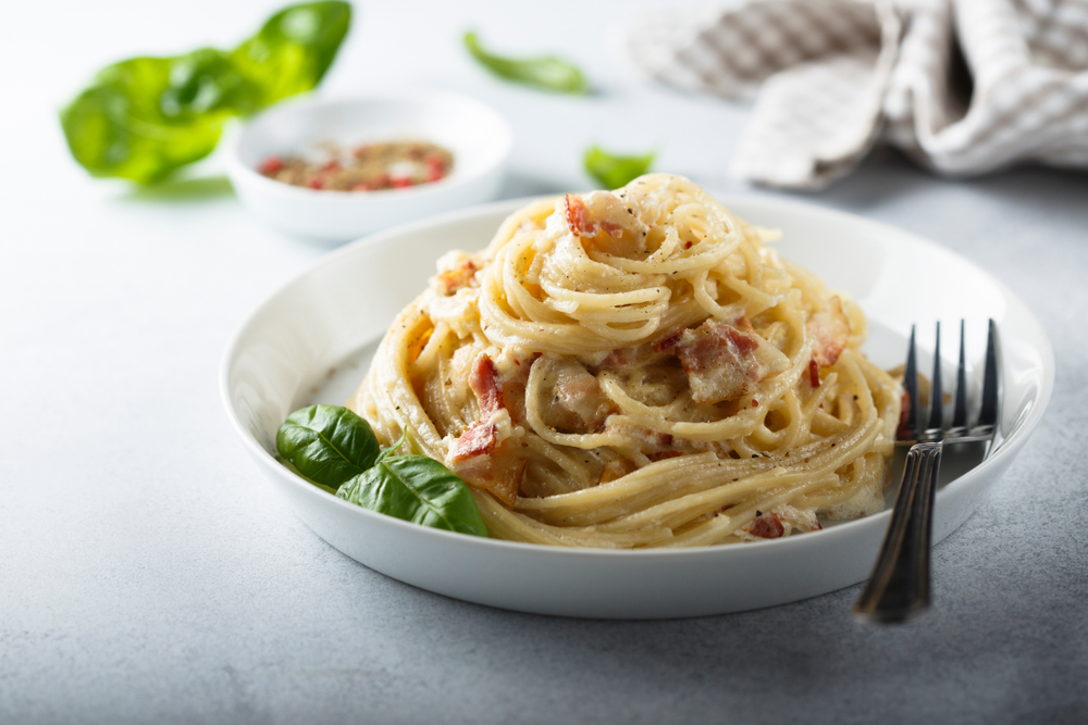 Špagety carbonara