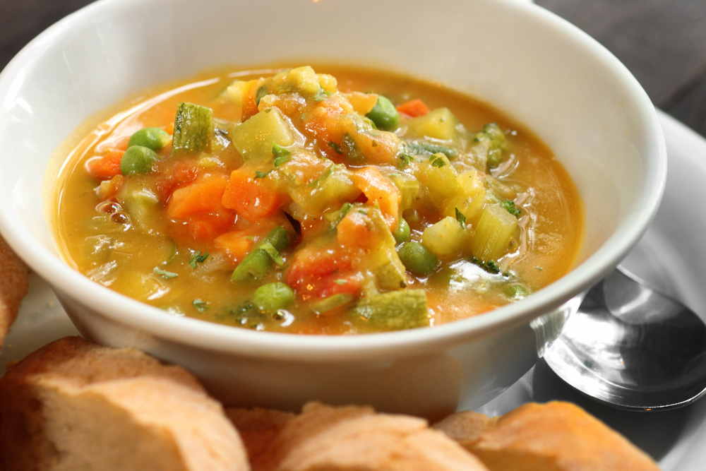 recept zeleninová polévka hustá