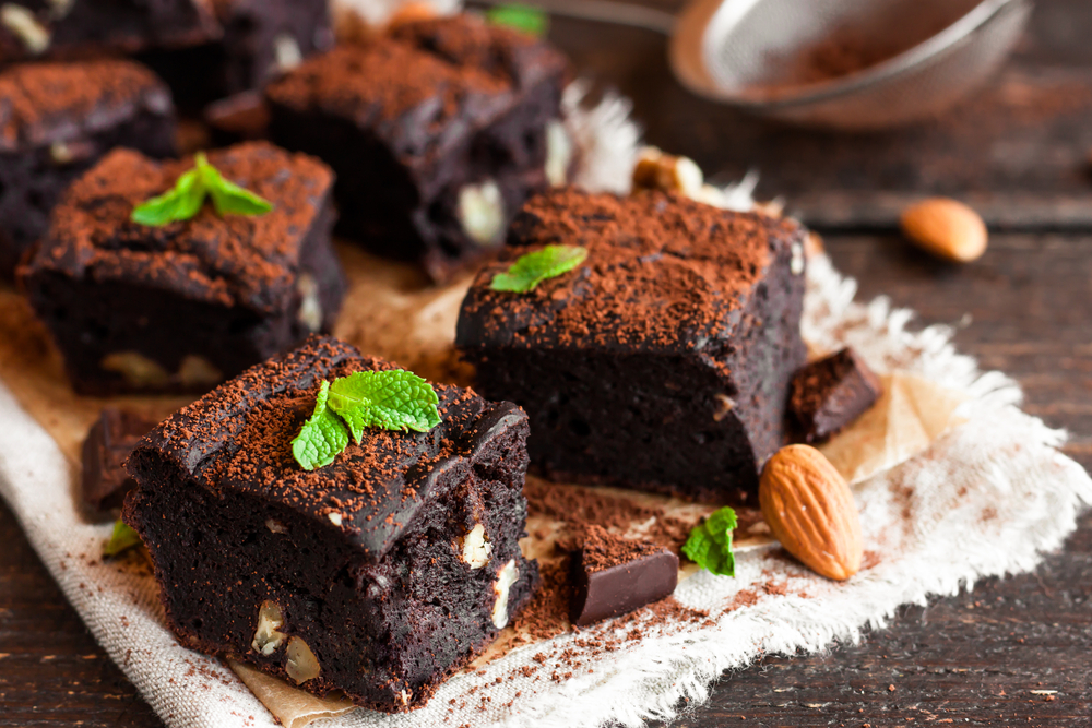 avokádové brownies